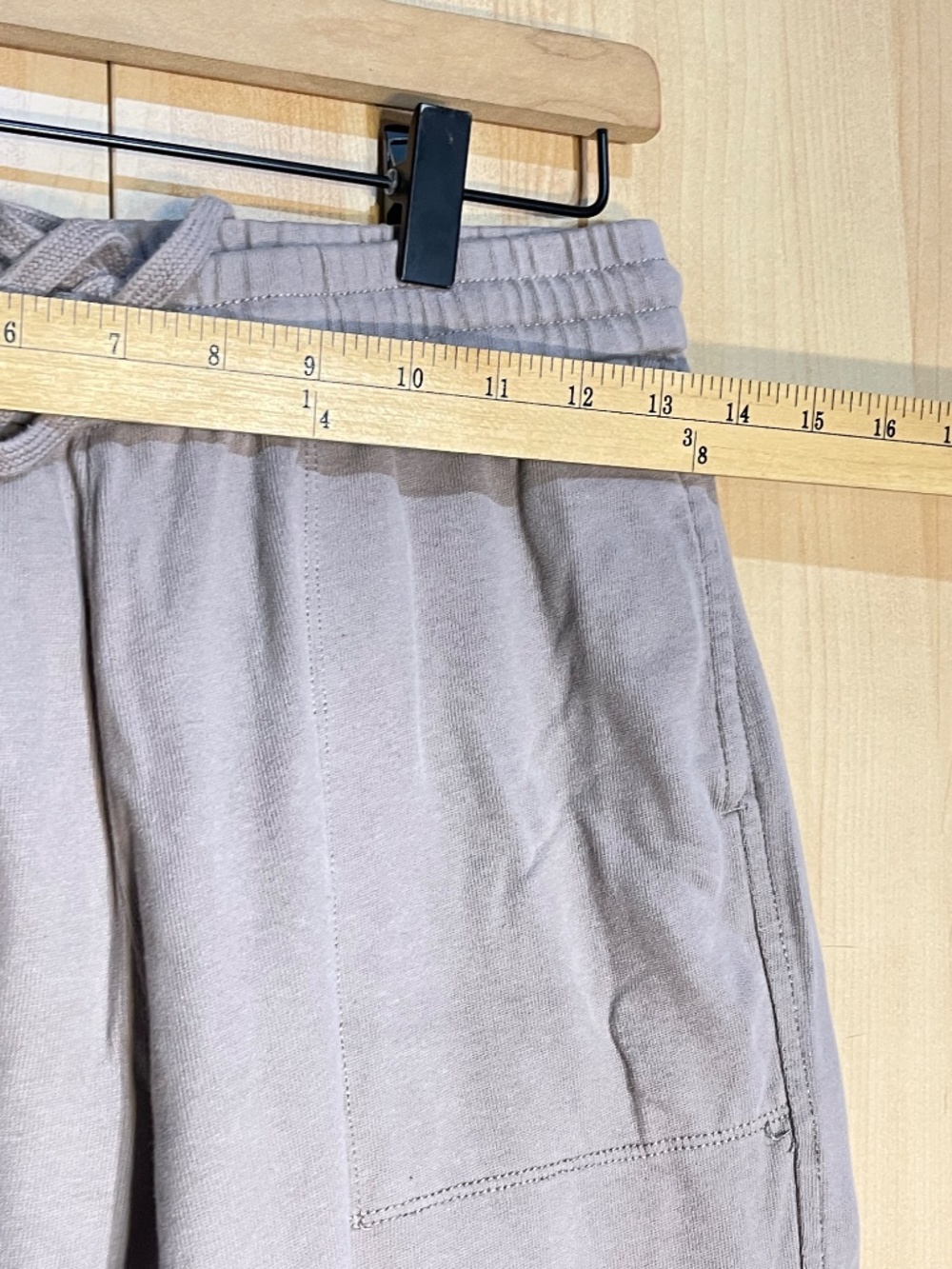 Barefoot Dreams Taupe Drawstring Jogger Pants - Picture 6 of 7